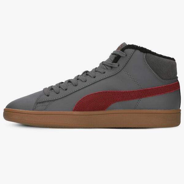 Buty sportowe męskie PUMA SMASH V2 MID WTR L 36733804 kolor szary