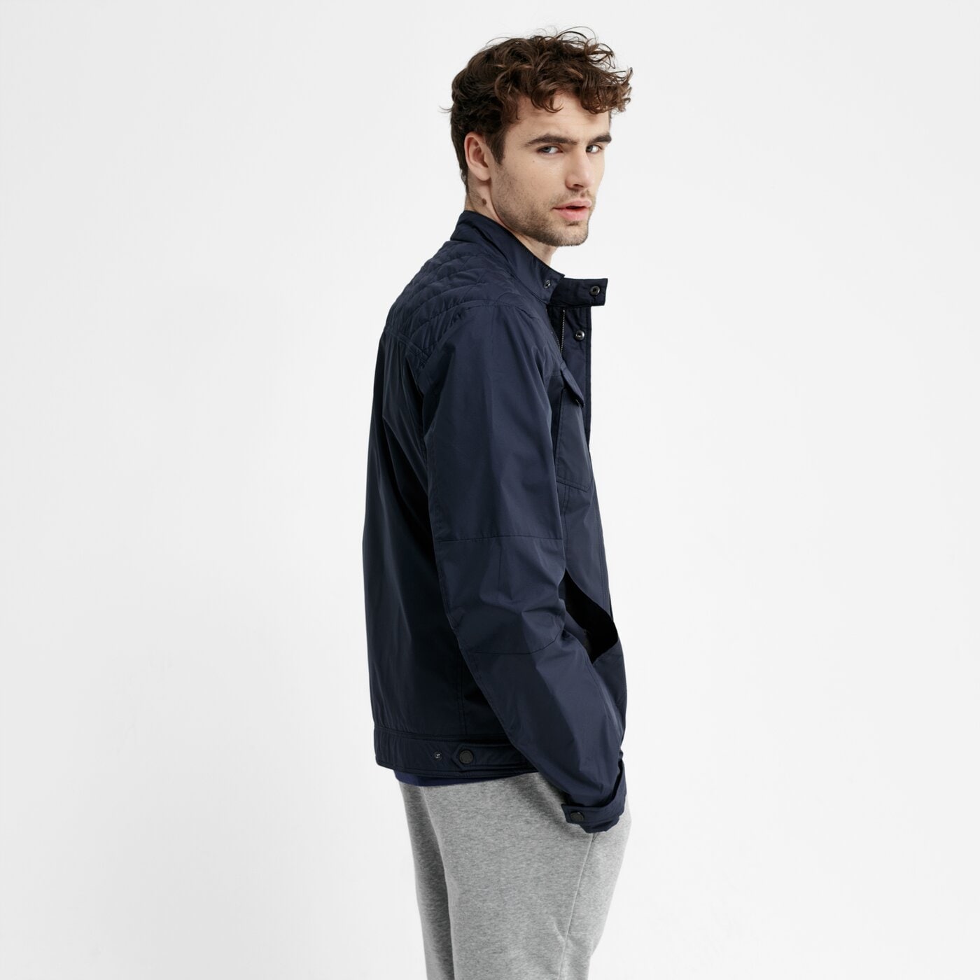 Kurtka przejściowa męska FEEWEAR KURTKA BERMEGO fw19kum06001 kolor granatowy