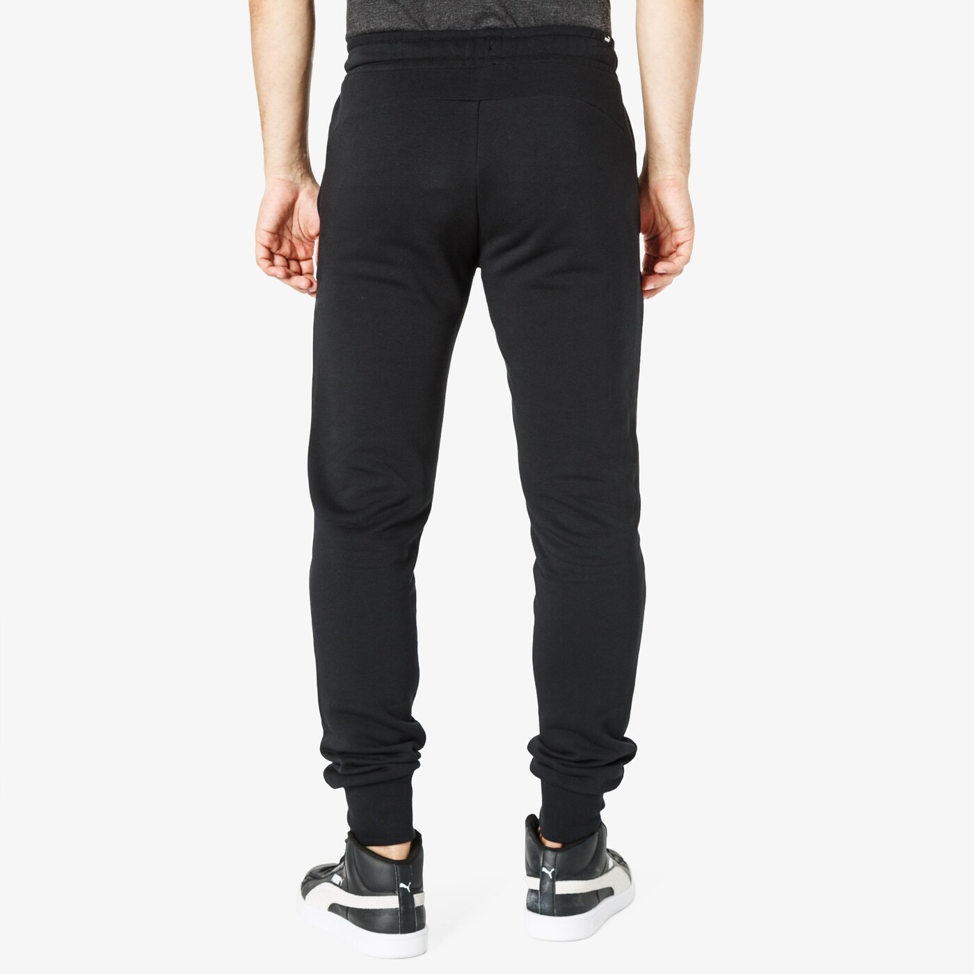 Spodnie dresowe męskie PUMA SPODNIE ELEVATED ESS SLLIM TR 852429 01 kolor czarny