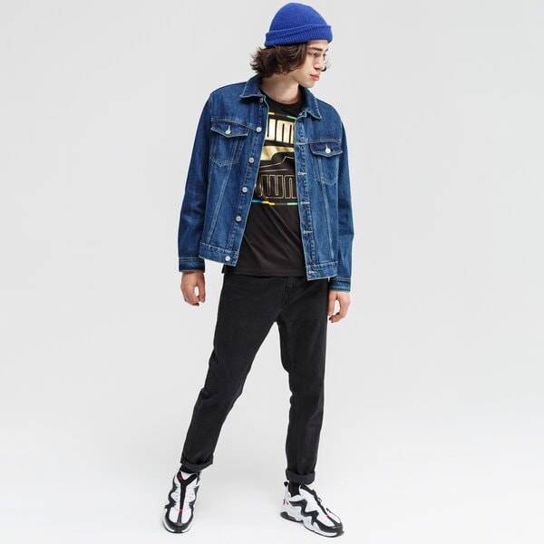 Koszulka męska PUMA T-SHIRT REBEL 5 CONTINENTS 584607 01 kolor czarny