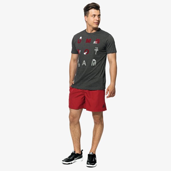 Koszulka męska UMBRO T-SHIRT SS MARK ul18tsm57001 kolor szary
