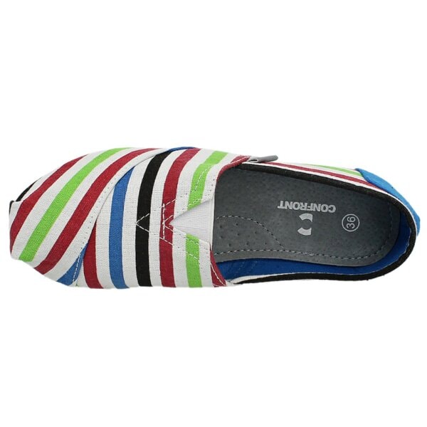 Buty sportowe damskie CONFRONT LOAFERS STRIPES cfw114005 kolor multicolor