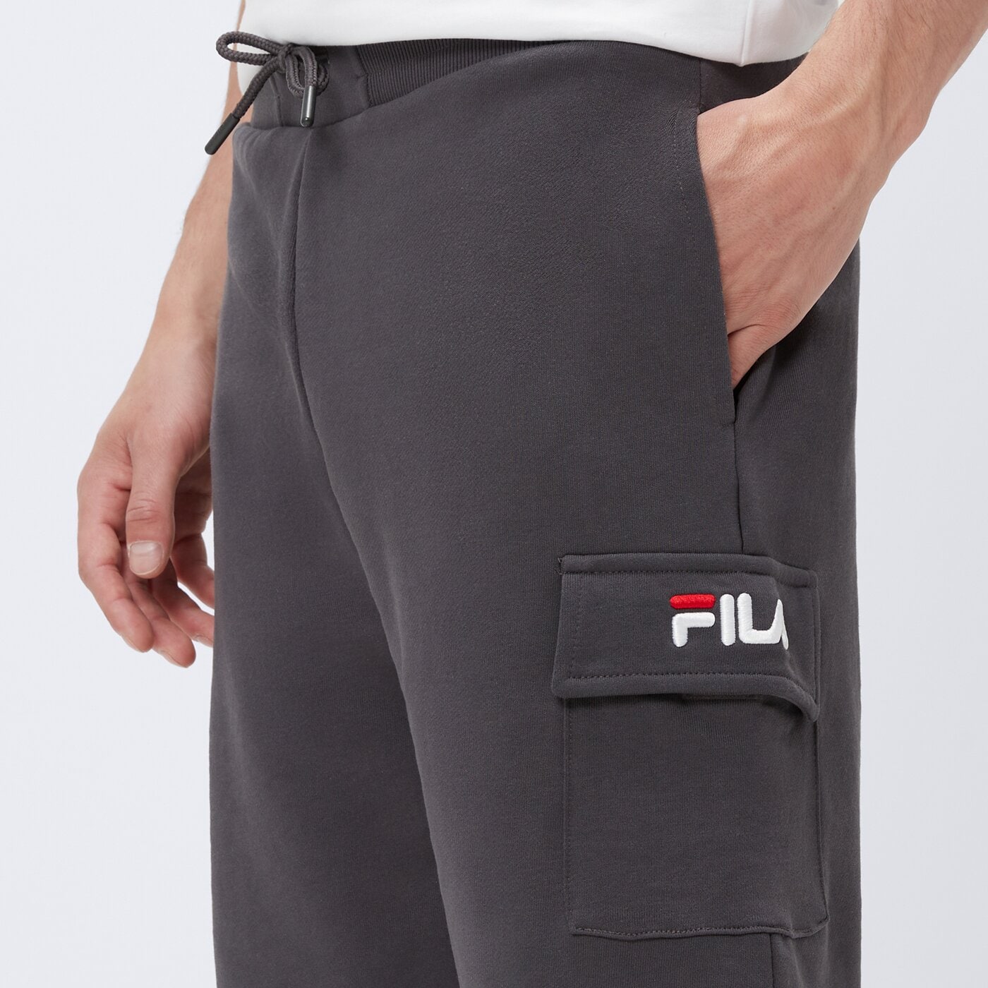 Spodenki męskie FILA SZORTY CHESS FT ss24spm101034 kolor czarny