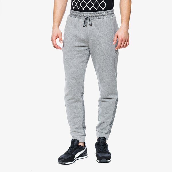 Spodnie dresowe męskie UMBRO SPODNIE HAZEL ul18spm01001 kolor szary