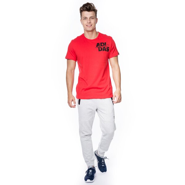 Koszulka męska ADIDAS T-SHIRT ADI PACK 2IN1 ay7235 kolor czerwony