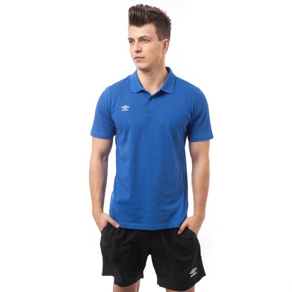 Koszulka polo męska UMBRO POLO JERSEY 62294u070 kolor niebieski
