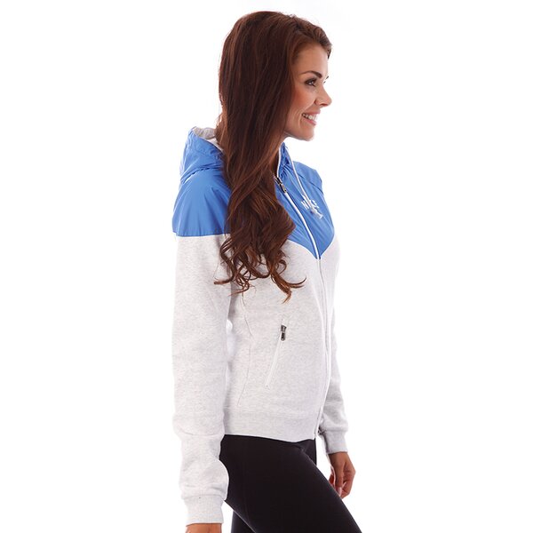 Bluza damska NIKE BLUZA RU OVERLAY WR 546370051 kolor biały