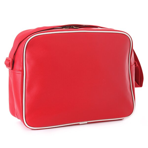 Torba sportowa damska PUMA TORBA CAMPUS REPORTER HAUTE RED-SILVER BIRCH 7174408 kolor czerwony