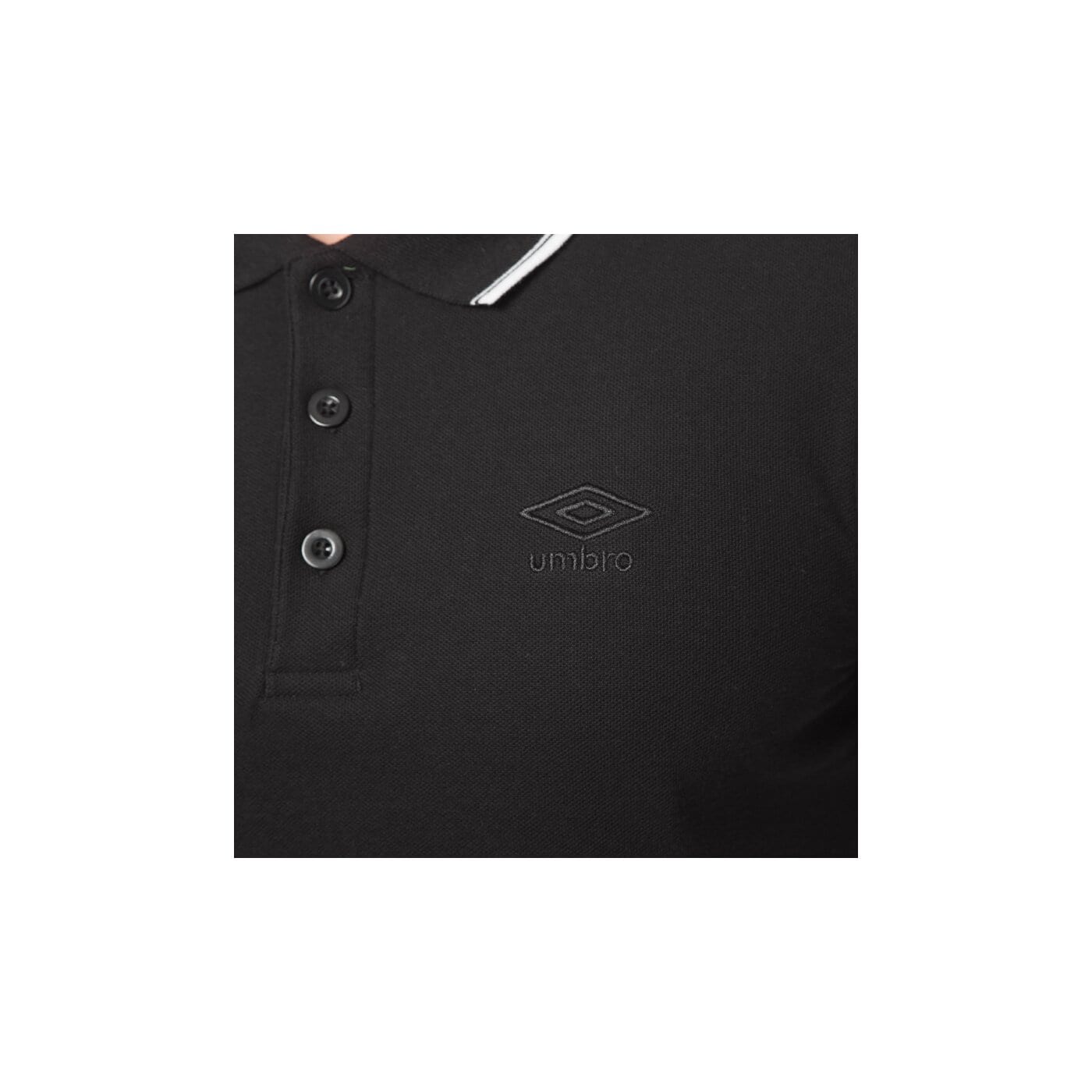 Koszulka polo męska UMBRO POLO DIEGO M ul16pom06003 kolor czarny