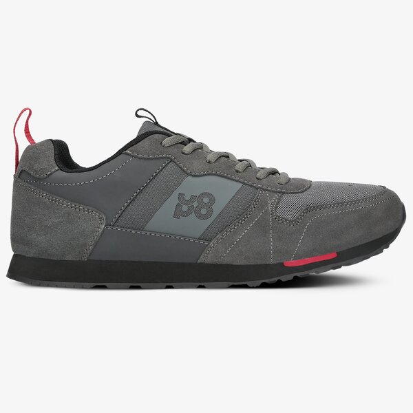 Buty sportowe męskie UP8 TREVIS upml121002 kolor szary