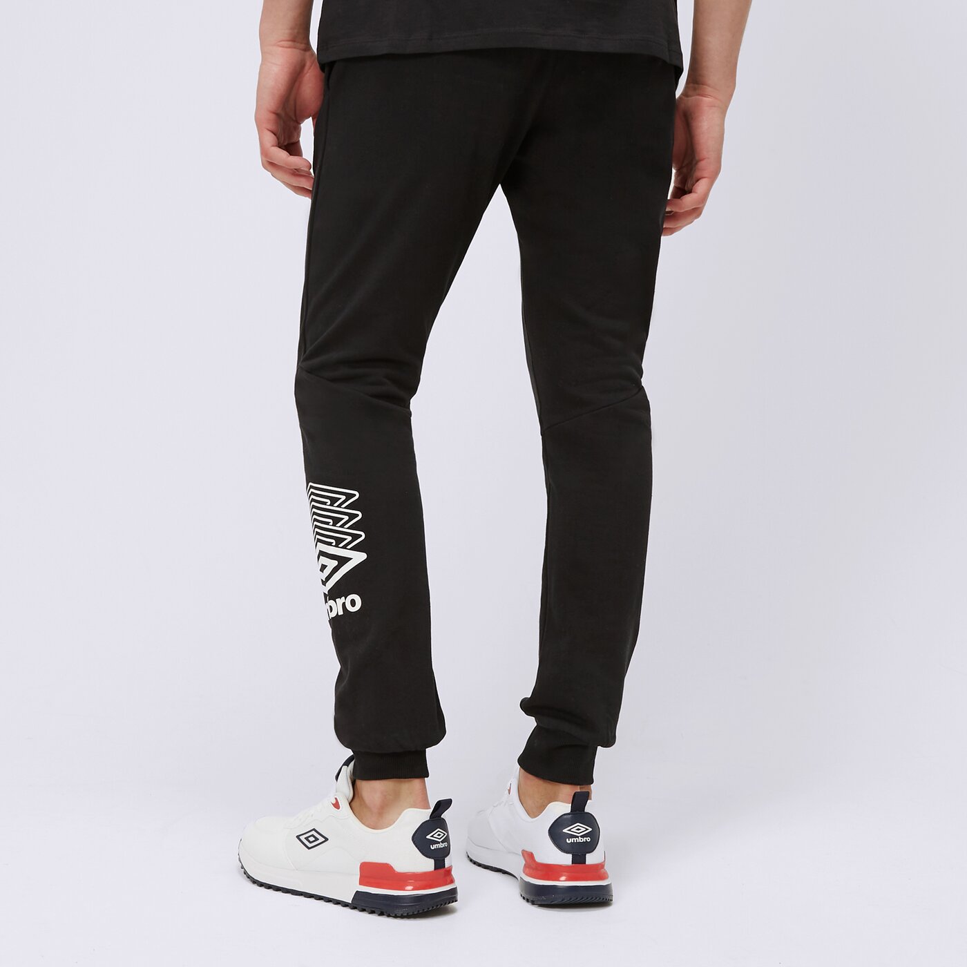 Spodnie dresowe męskie UMBRO SPODNIE TERRACE 66427u-060 kolor czarny