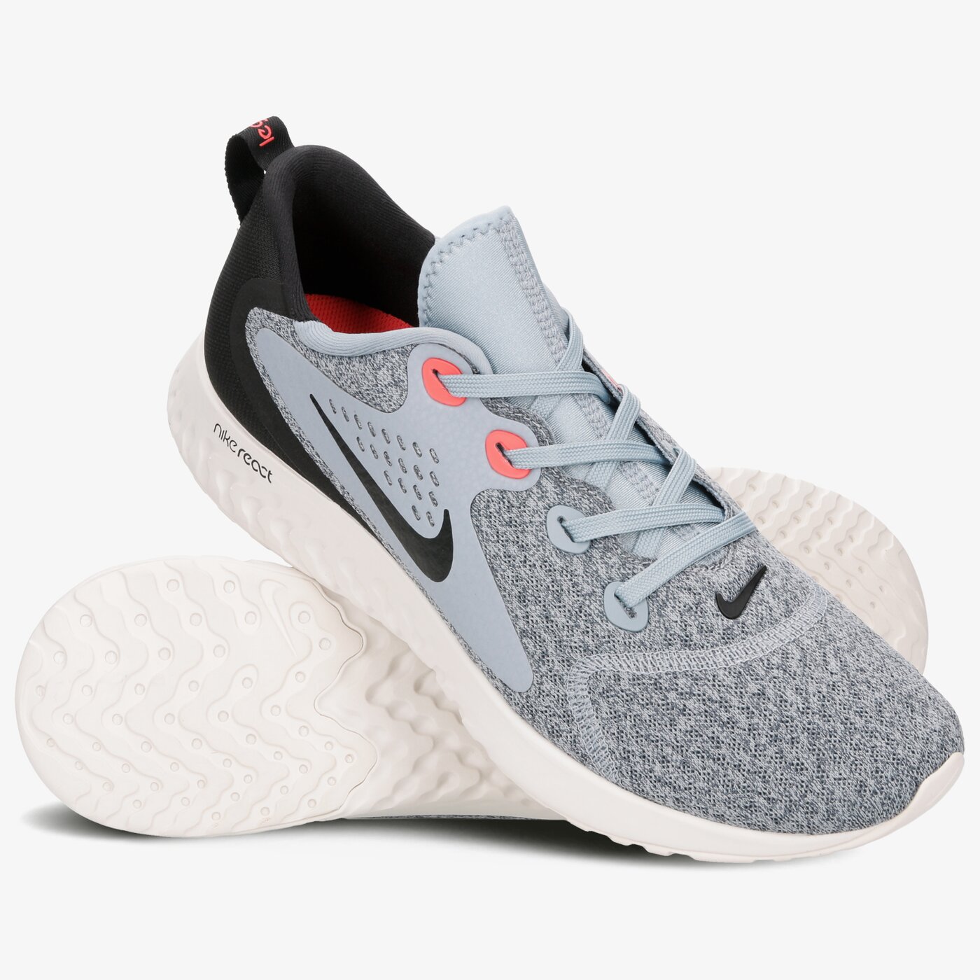 Buty do biegania męskie NIKE REBEL REACT aa1625-407 kolor szary
