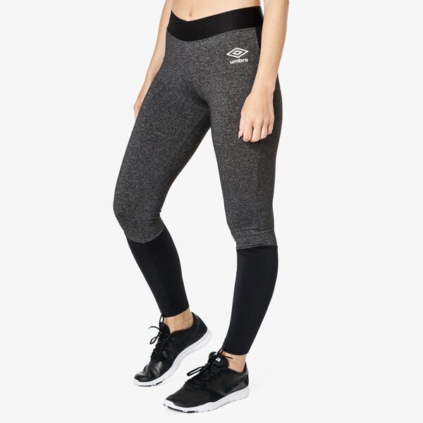 Spodnie dresowe damskie UMBRO LEGGINGS FLUORITE ul38spd06001 kolor szary