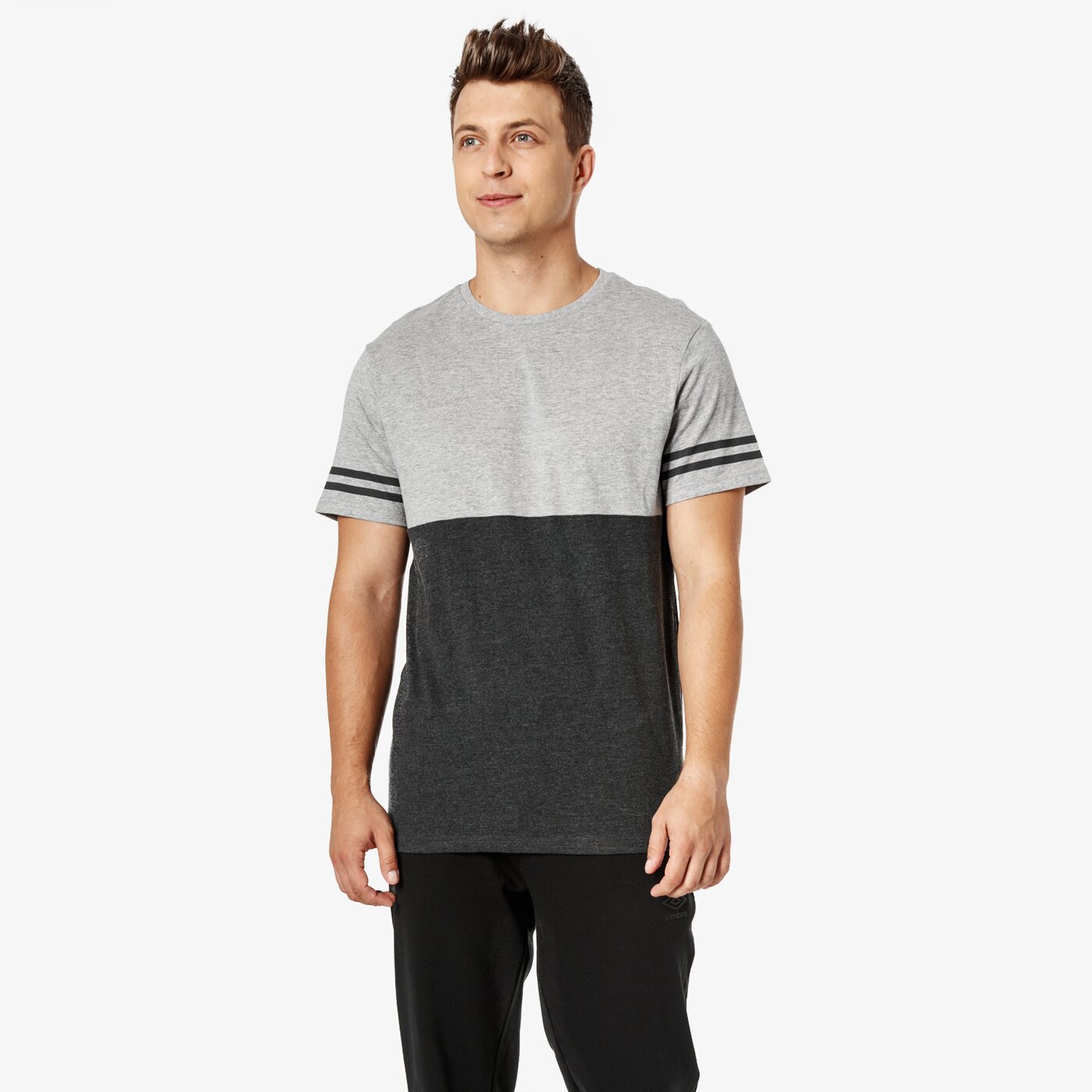 Koszulka męska FEEWEAR T-SHIRT SS DENTON fw38tsm10001 kolor szary