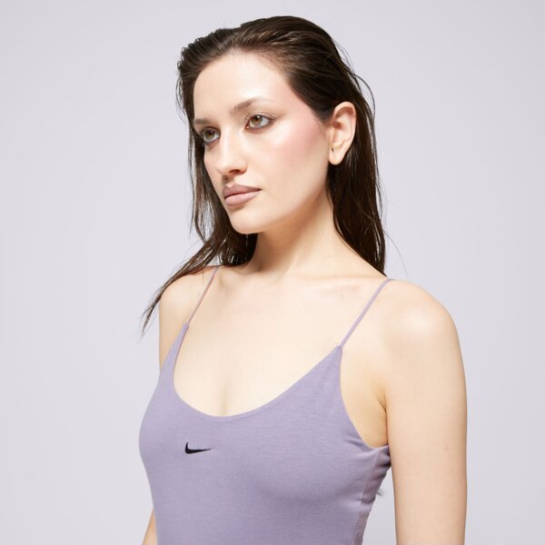 Strój kąpielowy damski NIKE BODYSUIT W NSW NK CHLL KNT CAMI BDYSUIT fn3658-509 kolor szary
