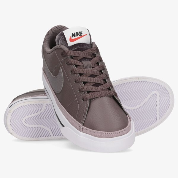 Buty sportowe damskie NIKE COURT LEGACY dm0839-200 kolor brązowy