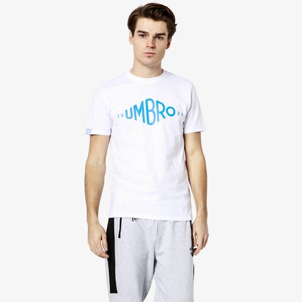 Koszulka męska UMBRO T-SHIRT SS GRAPHIC 65380u-13v kolor biały