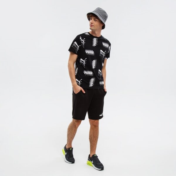 Koszulka męska PUMA T-SHIRT SS POWER AOP 847383 01 kolor czarny