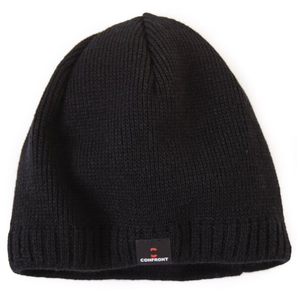 Czapka zimowa damska CONFRONT CZAPKA ZIMOWA TERRA BLACK 110 p04terra110uni kolor czarny