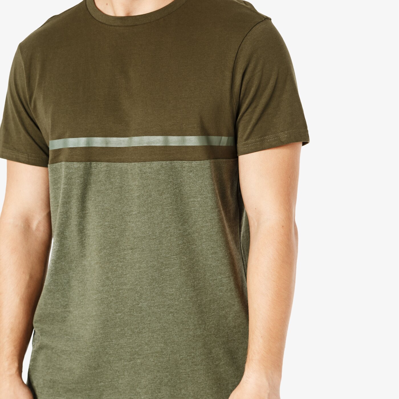 Koszulka męska FEEWEAR T-SHIRT SS DENTON fw38tsm10002 kolor zielony