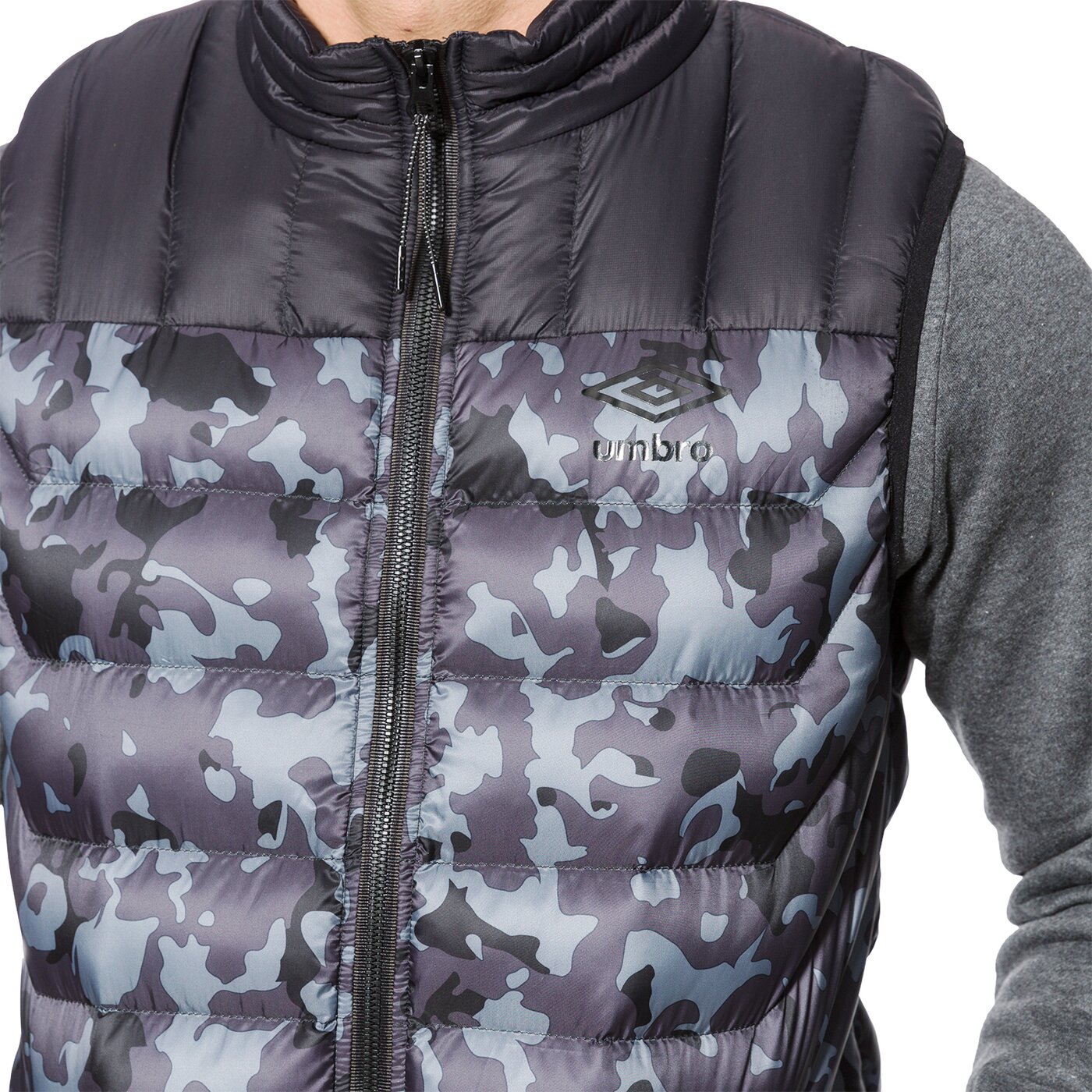 Bezrękawnik męski UMBRO BEZRĘKAWNIK MURAL ul37kam05001 kolor szary