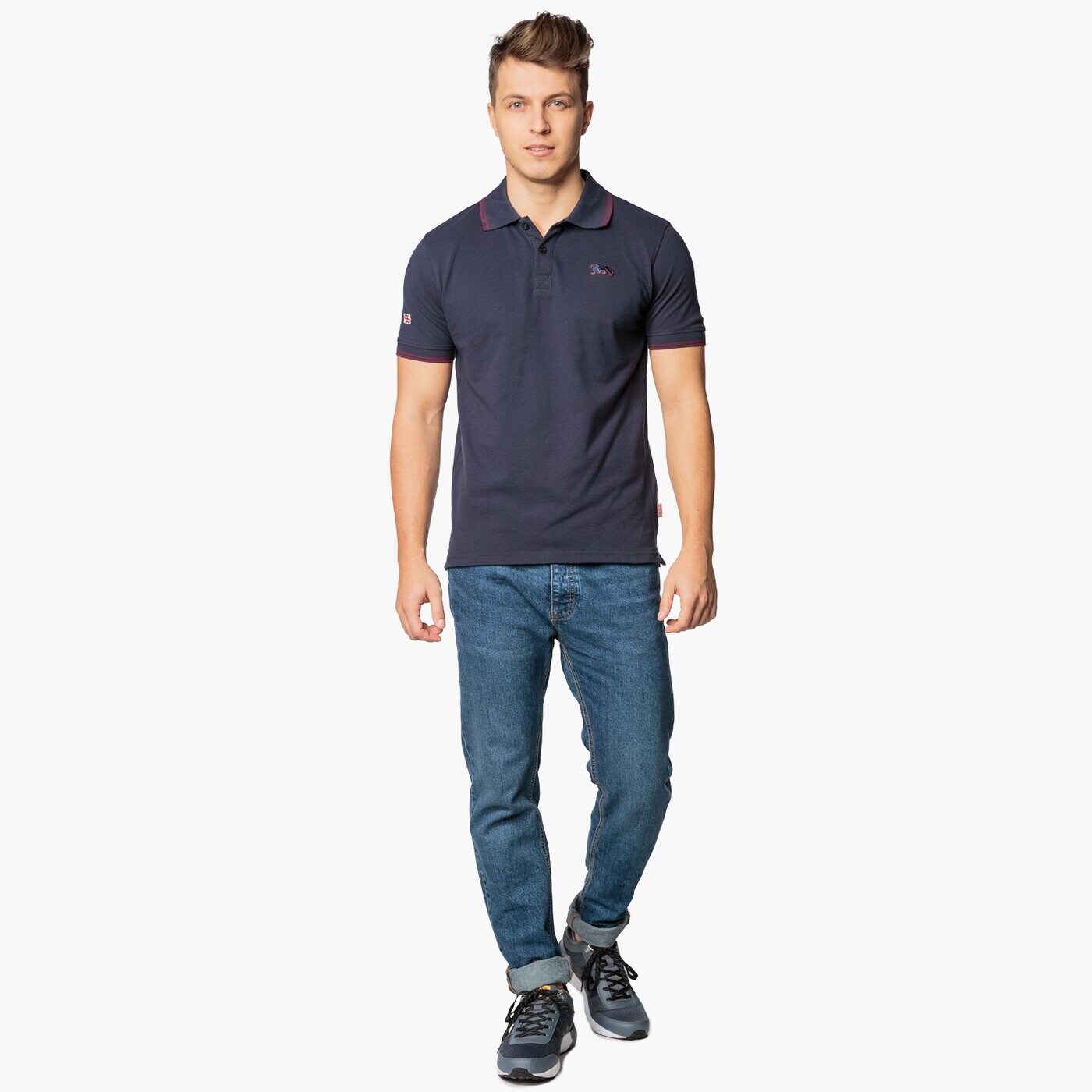 Koszulka polo męska LONSDALE POLO JOEL 1111699914 