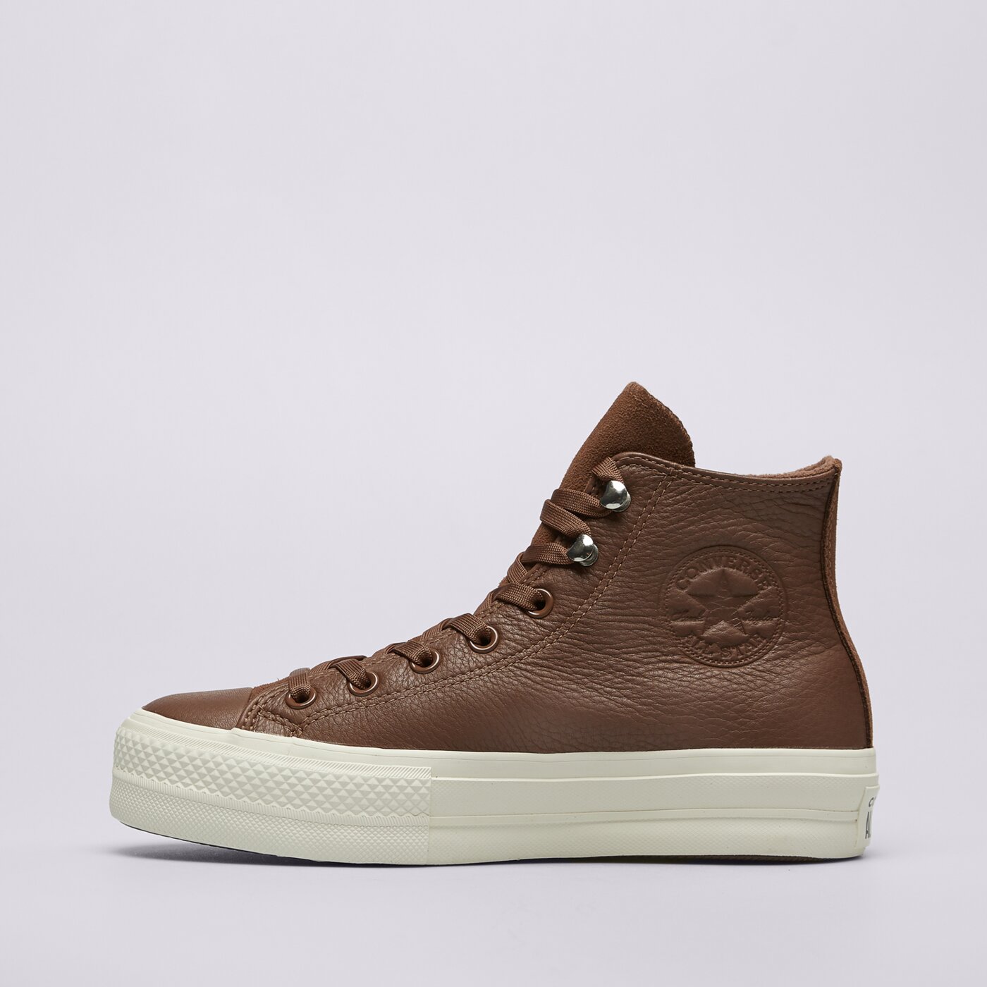 Buty sportowe damskie CONVERSE CHUCK TAYLOR ALL STAR LIFT a10362c kolor brązowy