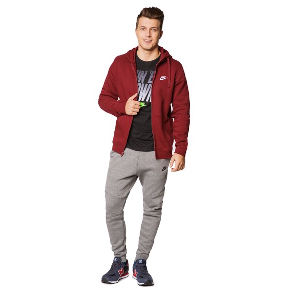 Koszulka męska NIKE T-SHIRT TEE-RUN EM DOWN 805255010 kolor czarny