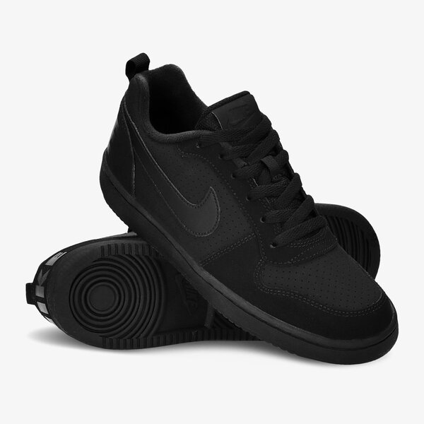 Buty dziecięce NIKE COURT BOROUGH LOW(GS) 839985-001 kolor czarny