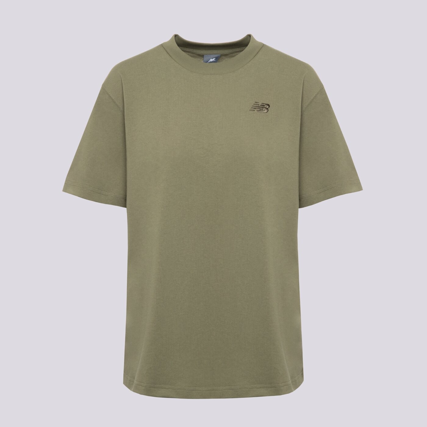 Koszulka damska NEW BALANCE T-SHIRT ATHLETICS JERSEY wt41501dek kolor khaki