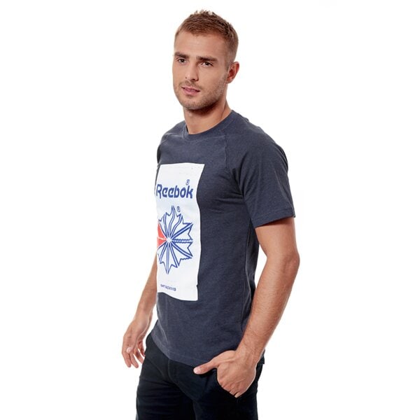 Koszulka męska REEBOK T-SHIRT PHOTOPR GR TEE z91877 kolor granatowy
