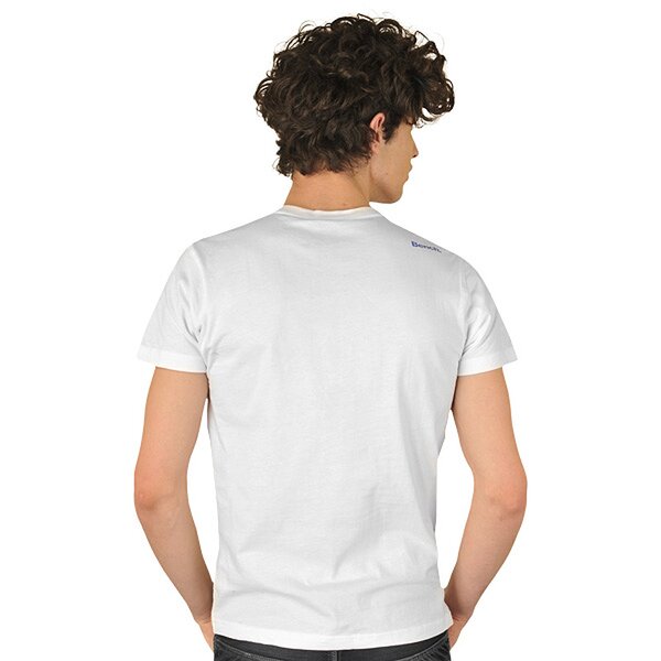 Koszulka męska BENCH T-SHIRT ONE TWOS bmga2276wh001 kolor biały
