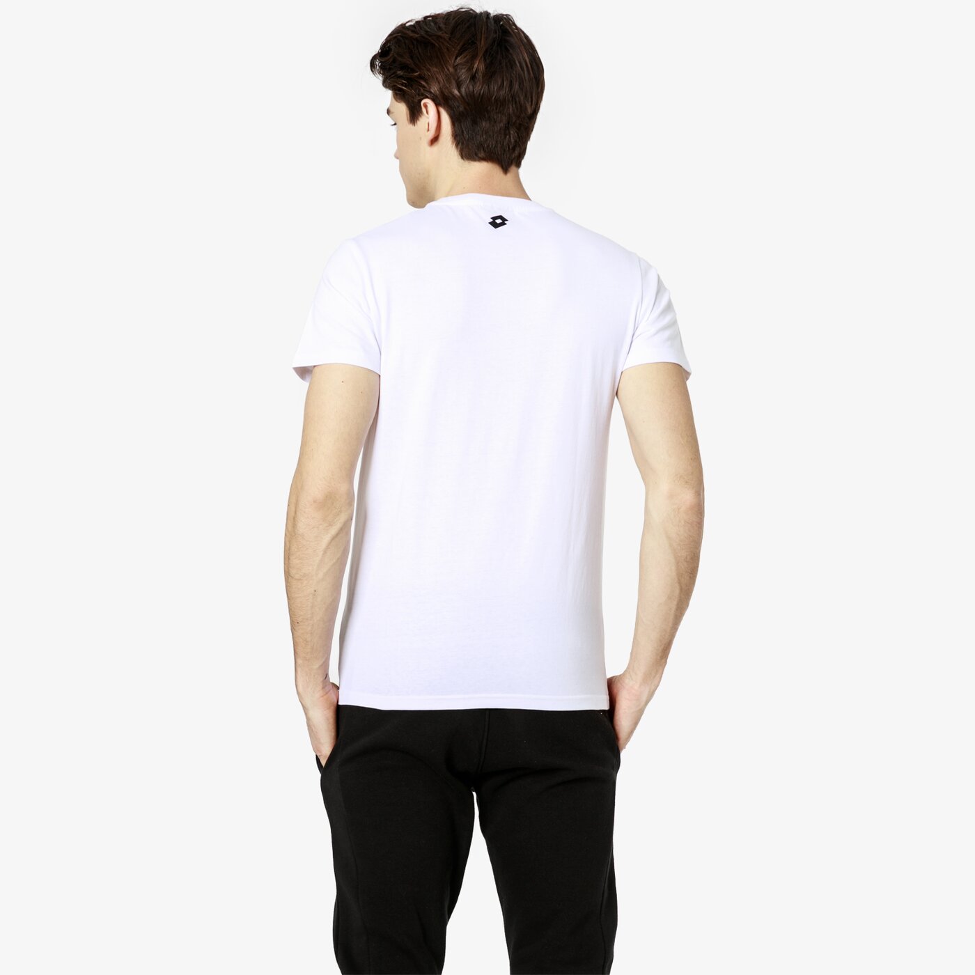 Koszulka męska LOTTO T-SHIRT SS FABRIANO lo19tsm23001 kolor biały
