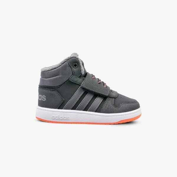 Buty dziecięce ADIDAS HOOPS MID 2.0 I b75944 kolor szary