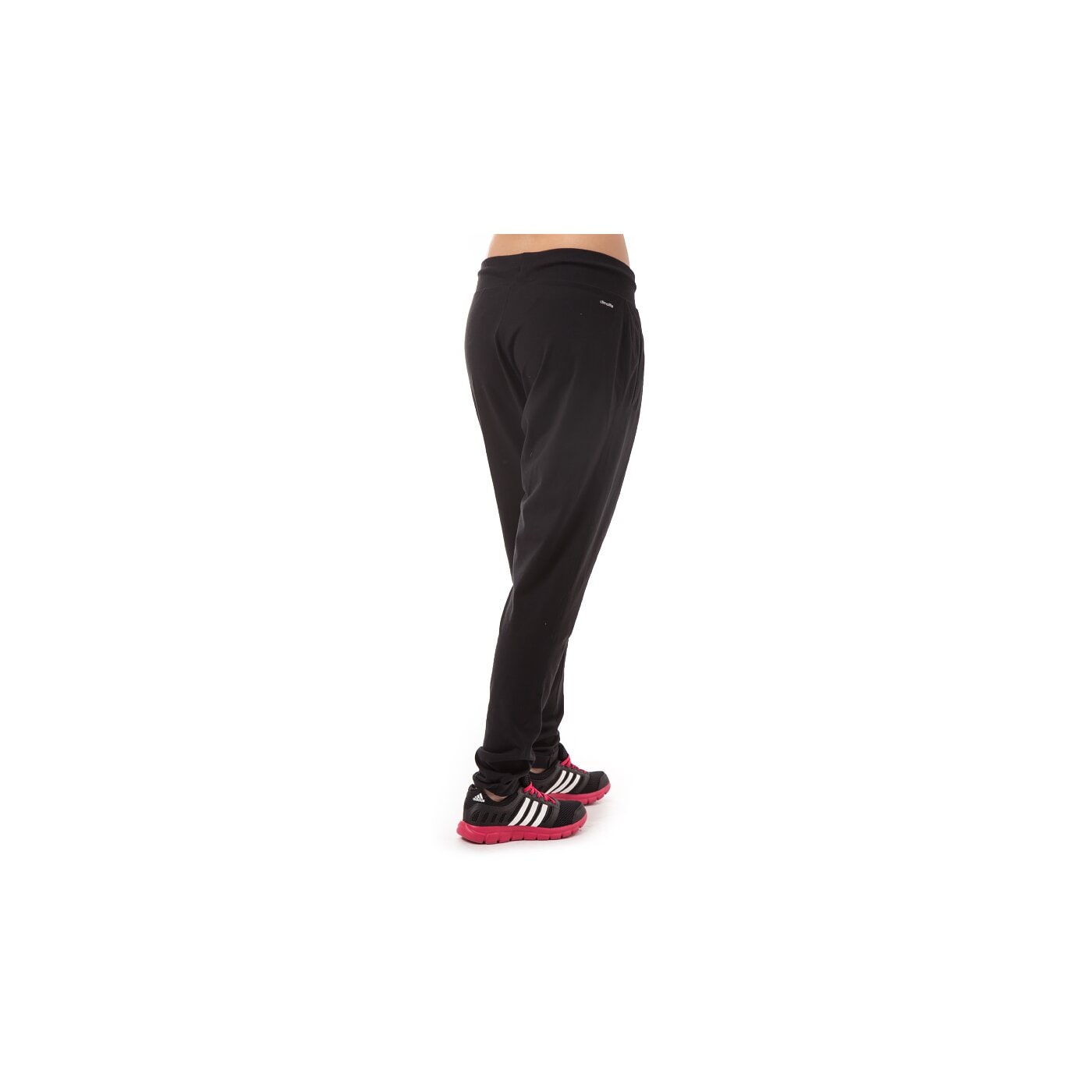 Spodnie dresowe damskie ADIDAS SPODNIE ESS JERSEY PNT s17840 kolor czarny
