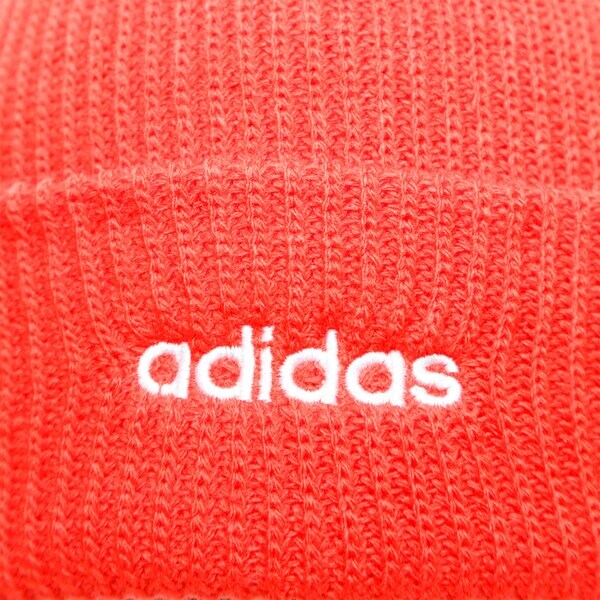 Czapka zimowa damska ADIDAS CZAPKA ZIMOWA CLSC BEANIE ge6123 kolor czerwony