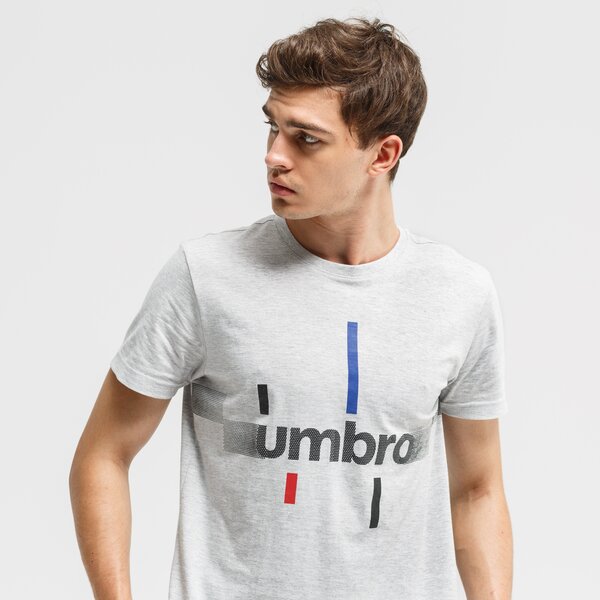 Koszulka męska UMBRO T-SHIRT RAPHAEL ul39tsm23001 kolor szary