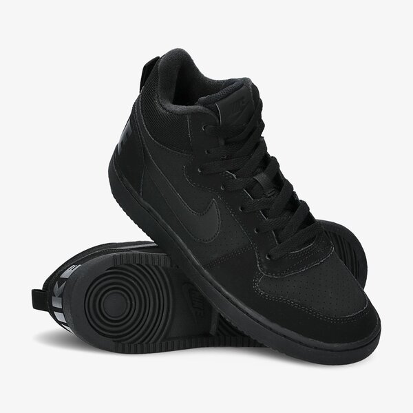 Buty dziecięce NIKE COURT BOROUGH MID (GS) 839977-001 kolor czarny