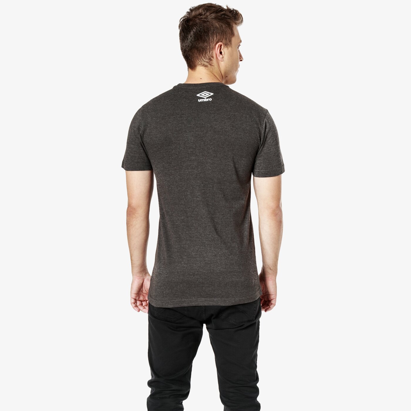 Koszulka męska UMBRO T-SHIRT SS VOLUME ul38tsm47001 kolor szary