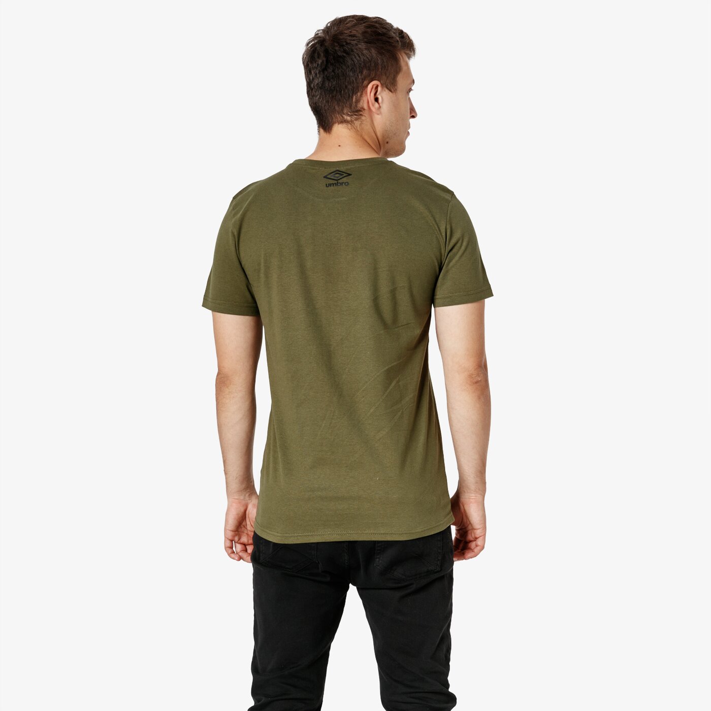 Koszulka męska UMBRO T-SHIRT SS STRONG ul38tsm04003 kolor khaki