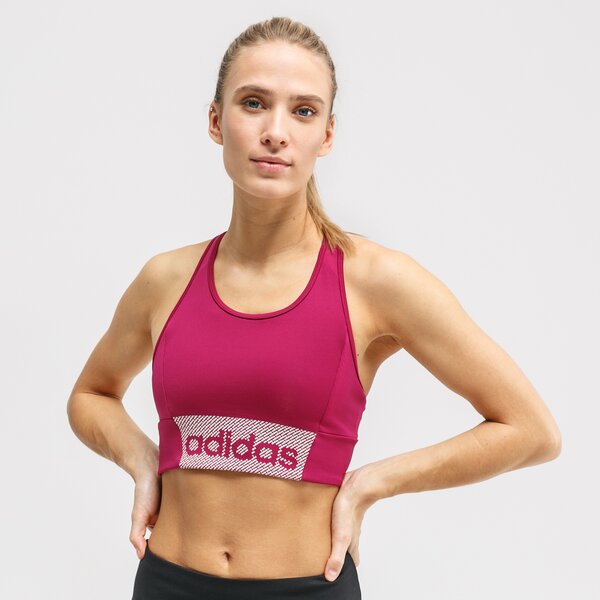 Top damski ADIDAS BRA W D2M BRND BT gd4638 kolor fioletowy