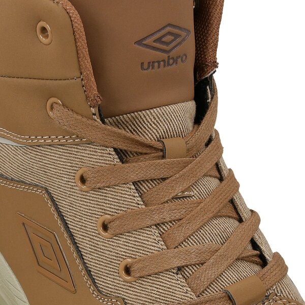 Buty outdoor męskie UMBRO NEVIS HIGH ummo217004 kolor brązowy