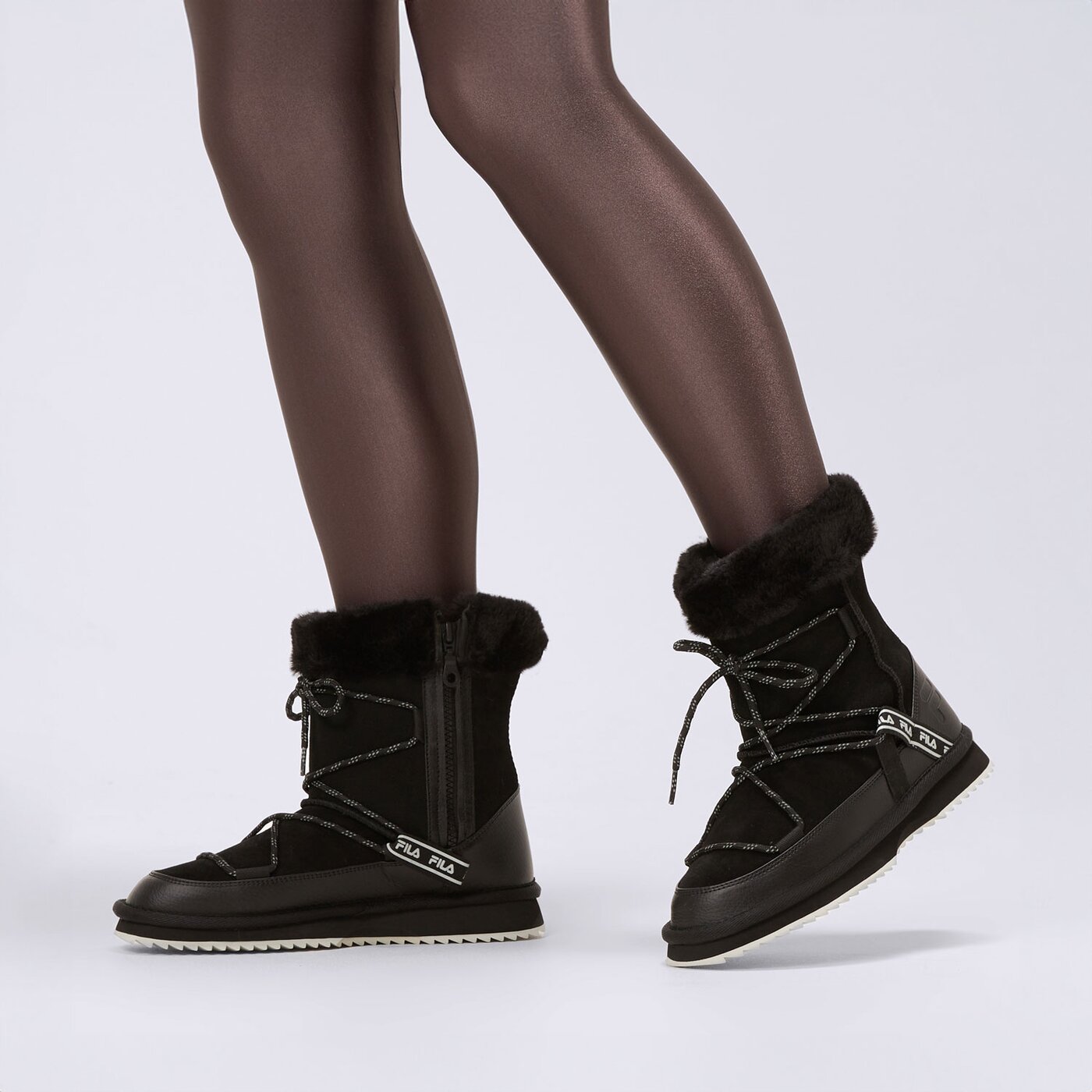 Buty sportowe damskie FILA NELLY 5hm02299-966 kolor czarny