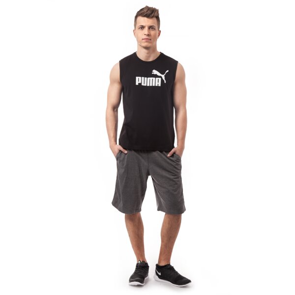 Tank top męski PUMA TANK ESS NO.1 LOGO 83185301 kolor czarny