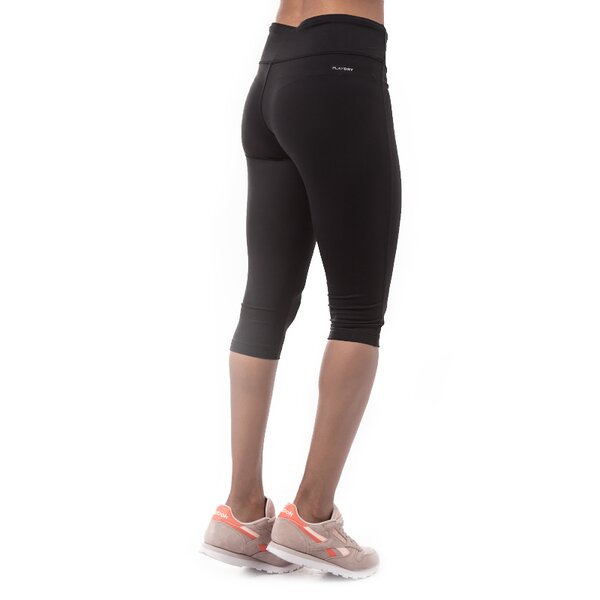 Spodnie dresowe damskie REEBOK SPODNIE SE PP CAPRI b86077 kolor czarny