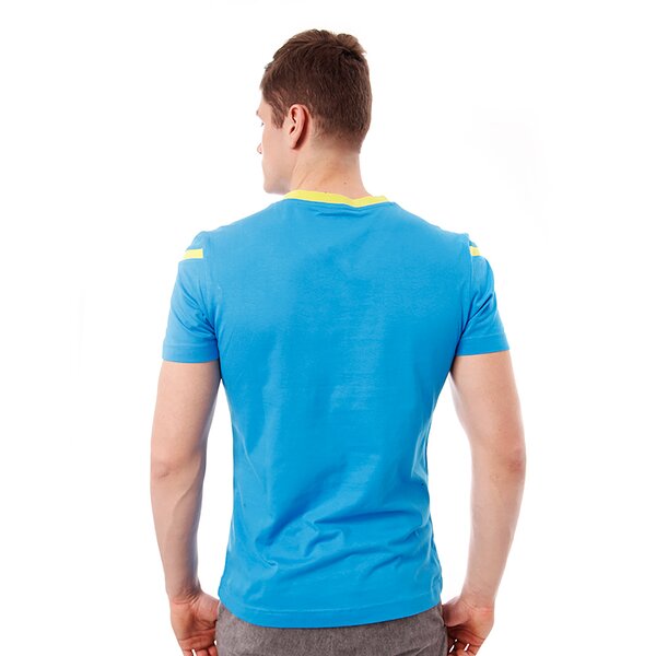 Koszulka męska LOTTO T-SHIRT TYLER VN q8974 kolor niebieski