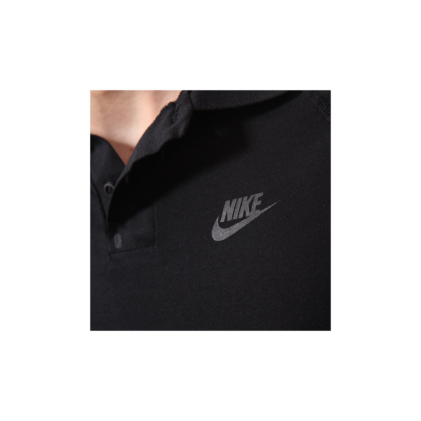 Koszulka polo męska NIKE POLO NIKE TECH POLO 586762010 kolor czarny