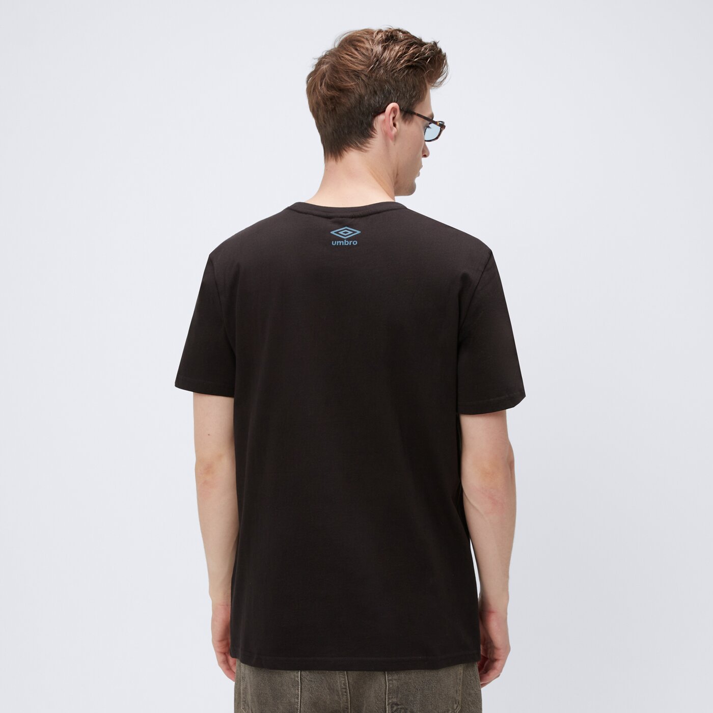 Koszulka męska UMBRO T-SHIRT DUMBY ul125tsm06001 kolor czarny