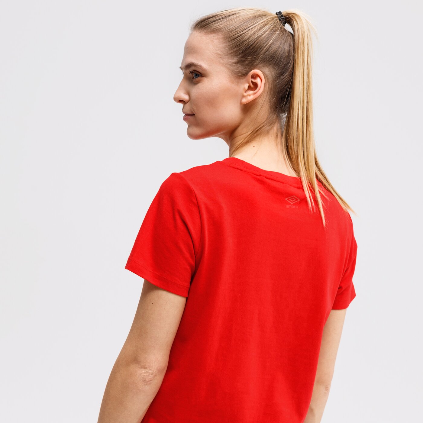 Koszulka damska UMBRO T-SHIRT PADO ul121tsd04001 kolor czerwony