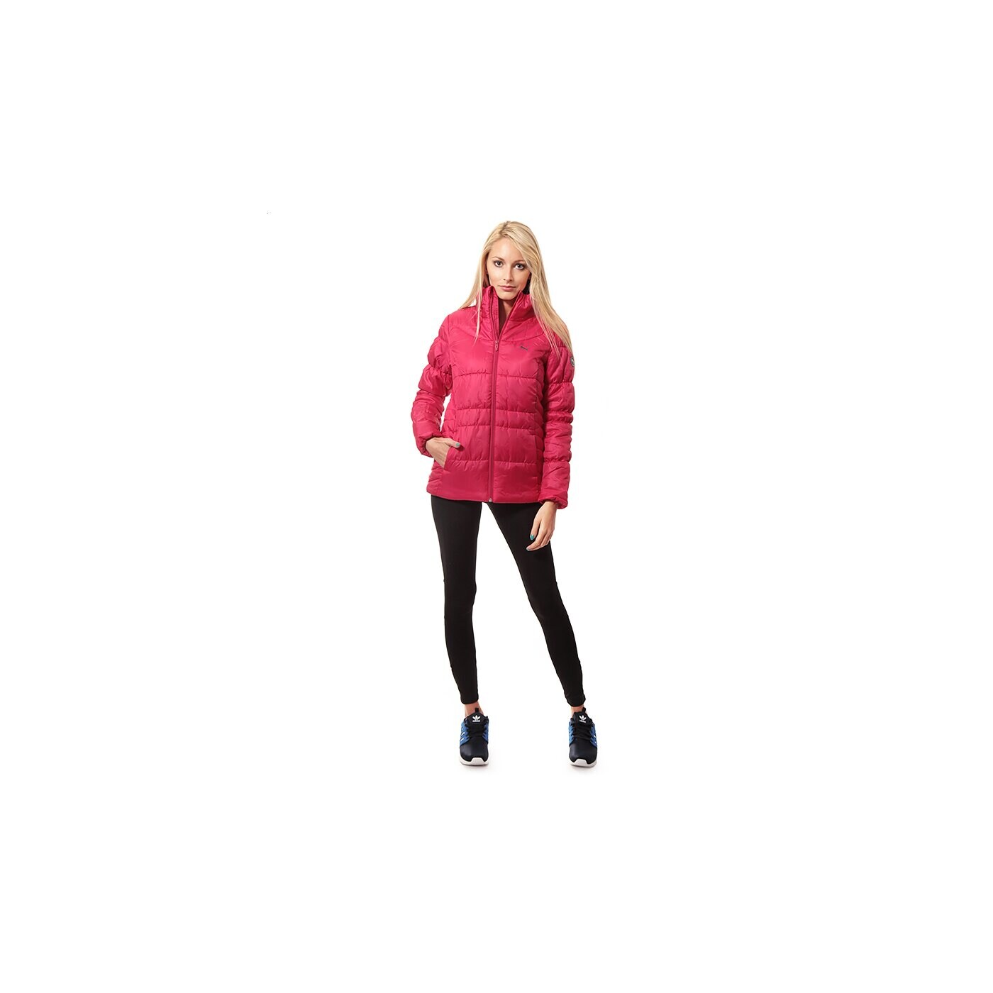 Kurtka zimowa damska PUMA KURTKA ESS PADDED JACKET CERISE 83006804 kolor różowy